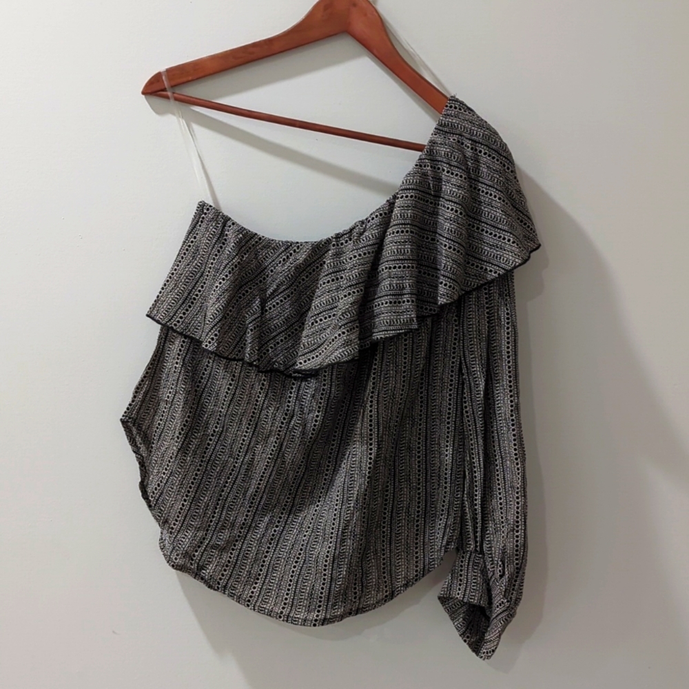 By Together One Shoulder Top Blouse